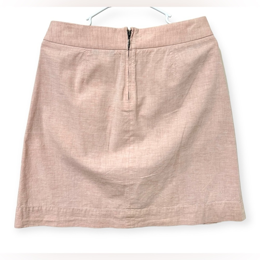 J.Crew Pink Pleated Mini Skirt, Size 2 - Picture 2 of 7